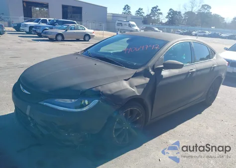 2015 Chrysler 200 S из США, поврежденный, VIN 1C3CCCBB6FN674920